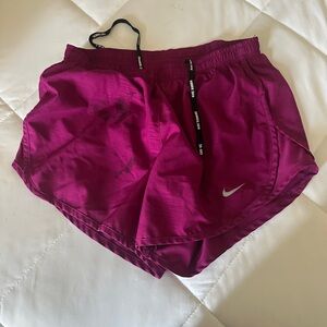 Nike Women's Magenta Running Shorts XS